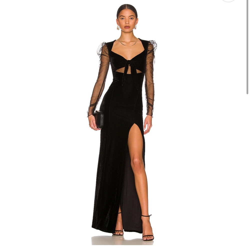 Elegant Black Evening Dress